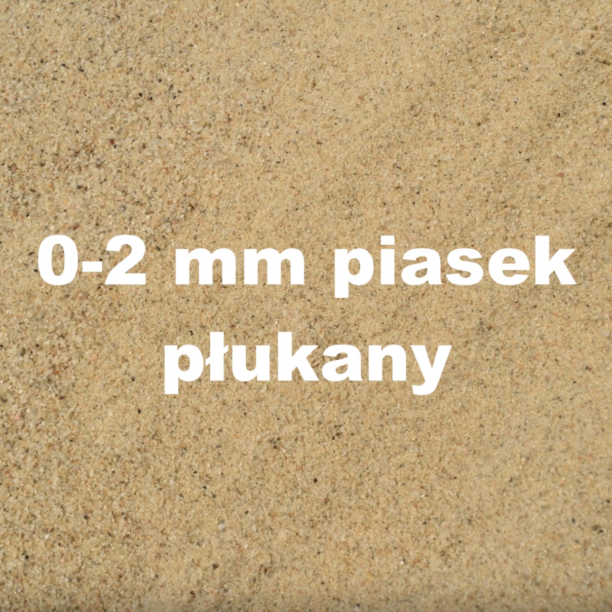 0-2 mm piasek płukany